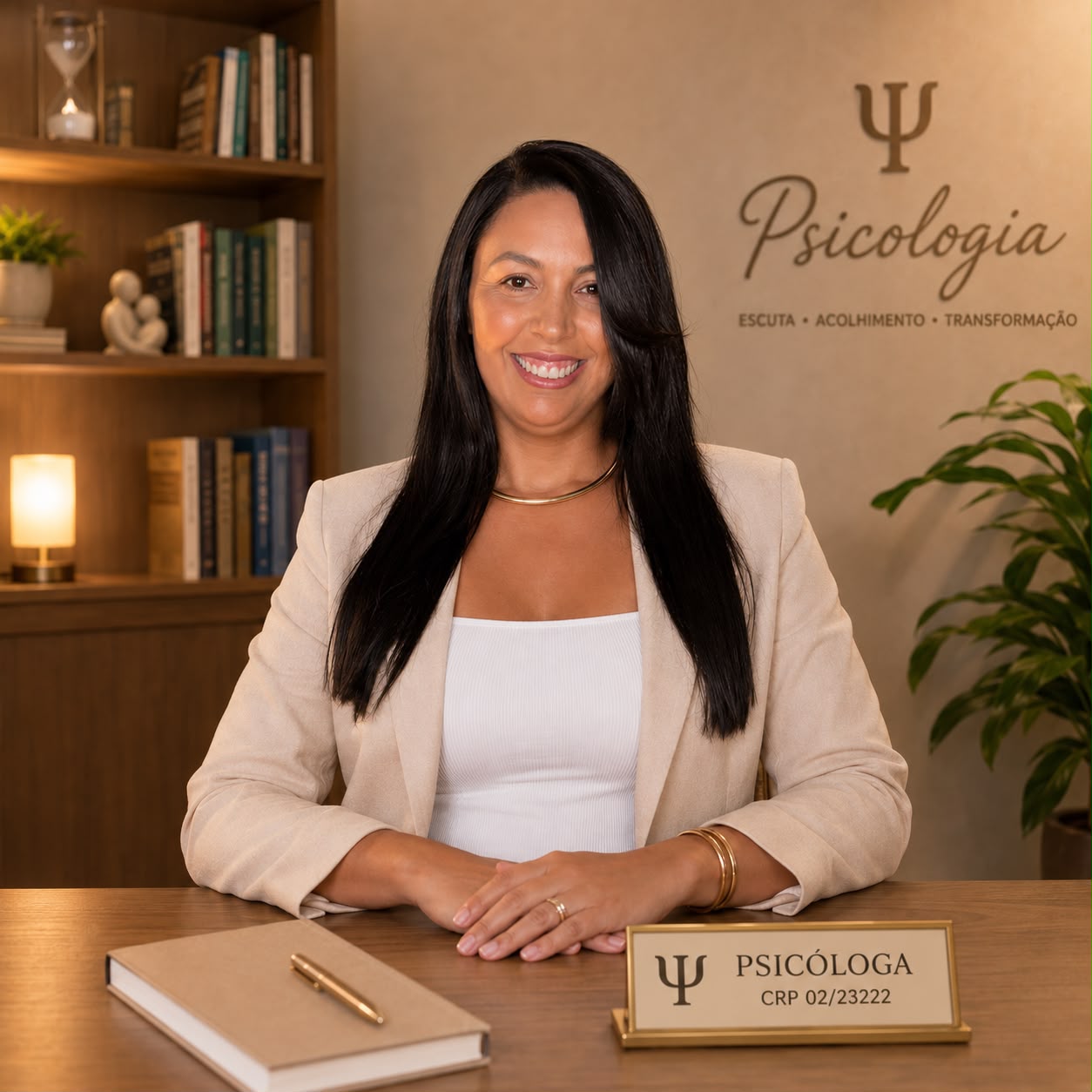 Dra. Núbia Tatiane Fernandes — Psicóloga na BemEstarClinic, Caruaru-PE