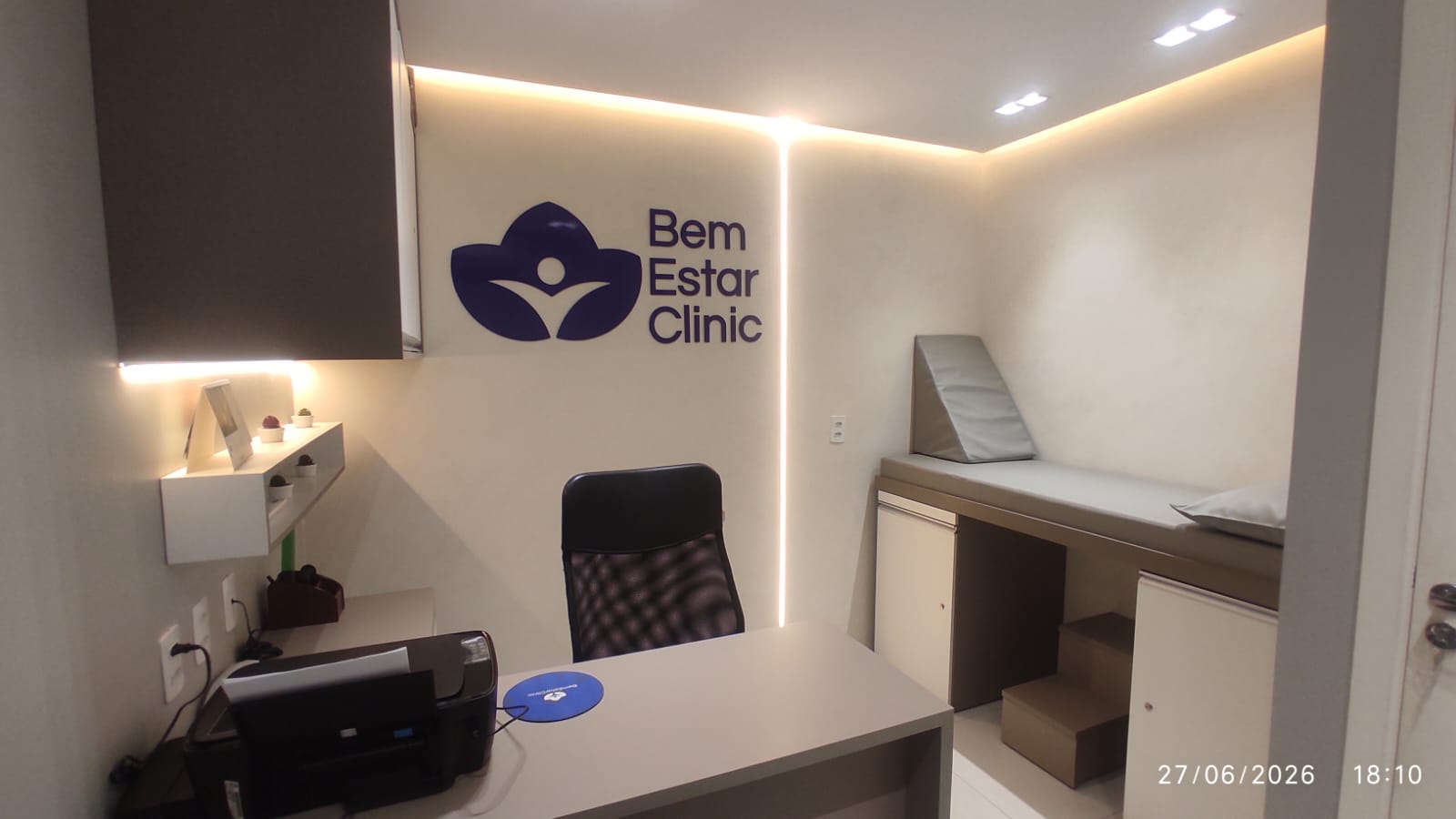 Consultório 3 — Cuidado especializado para aliviar a dor, restaurar o equilíbrio e promover bem-estar, na BemEstarClinic em Caruaru-PE